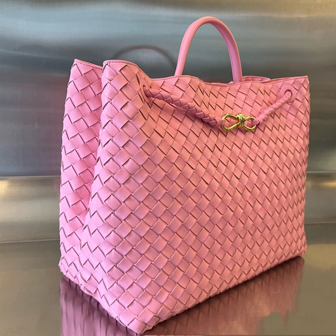 Amelia LARGE ANDIAMO 45CM PINK LAMBSKIN