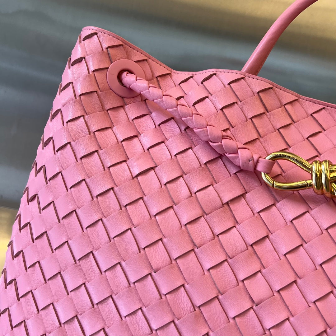 Amelia LARGE ANDIAMO 45CM PINK LAMBSKIN