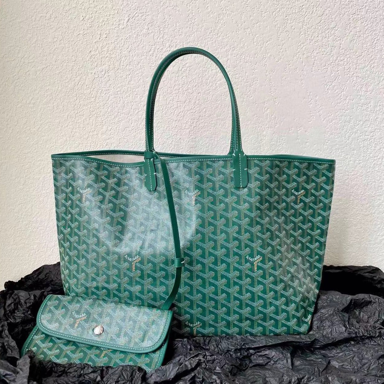 SAINT LOUIS GM 40CM GREEN CANVAS Amelia Amelia