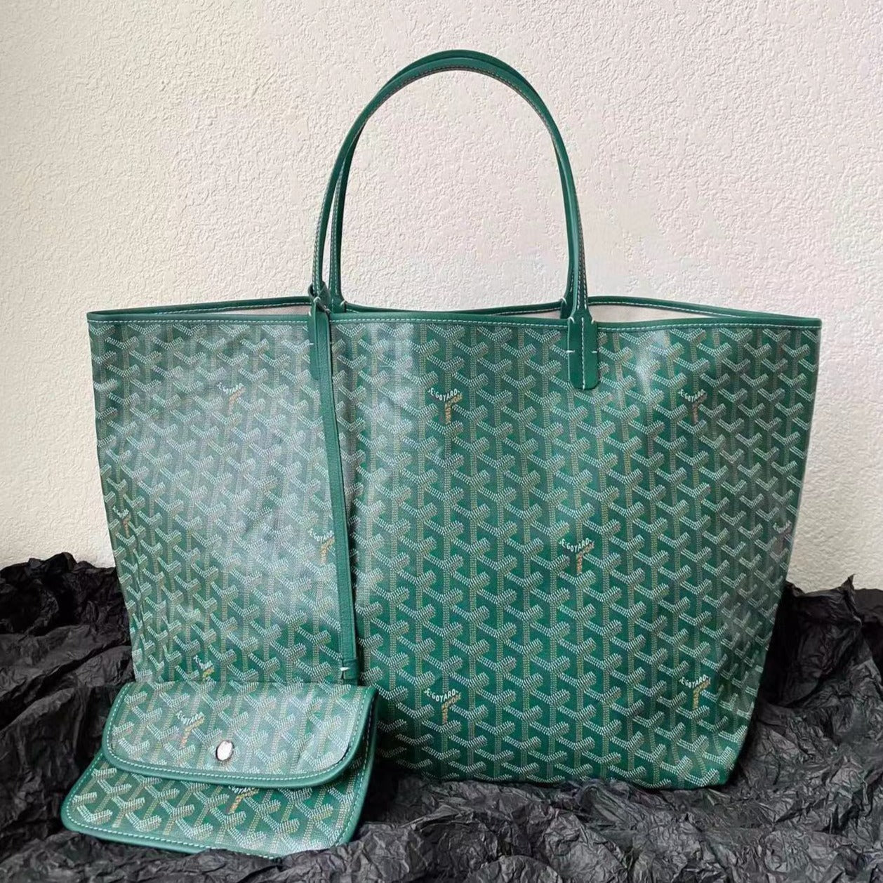 SAINT LOUIS GM 40CM GREEN CANVAS Amelia Amelia