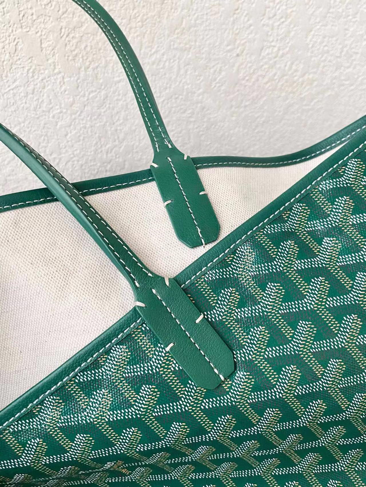 SAINT LOUIS GM 40CM GREEN CANVAS Amelia
