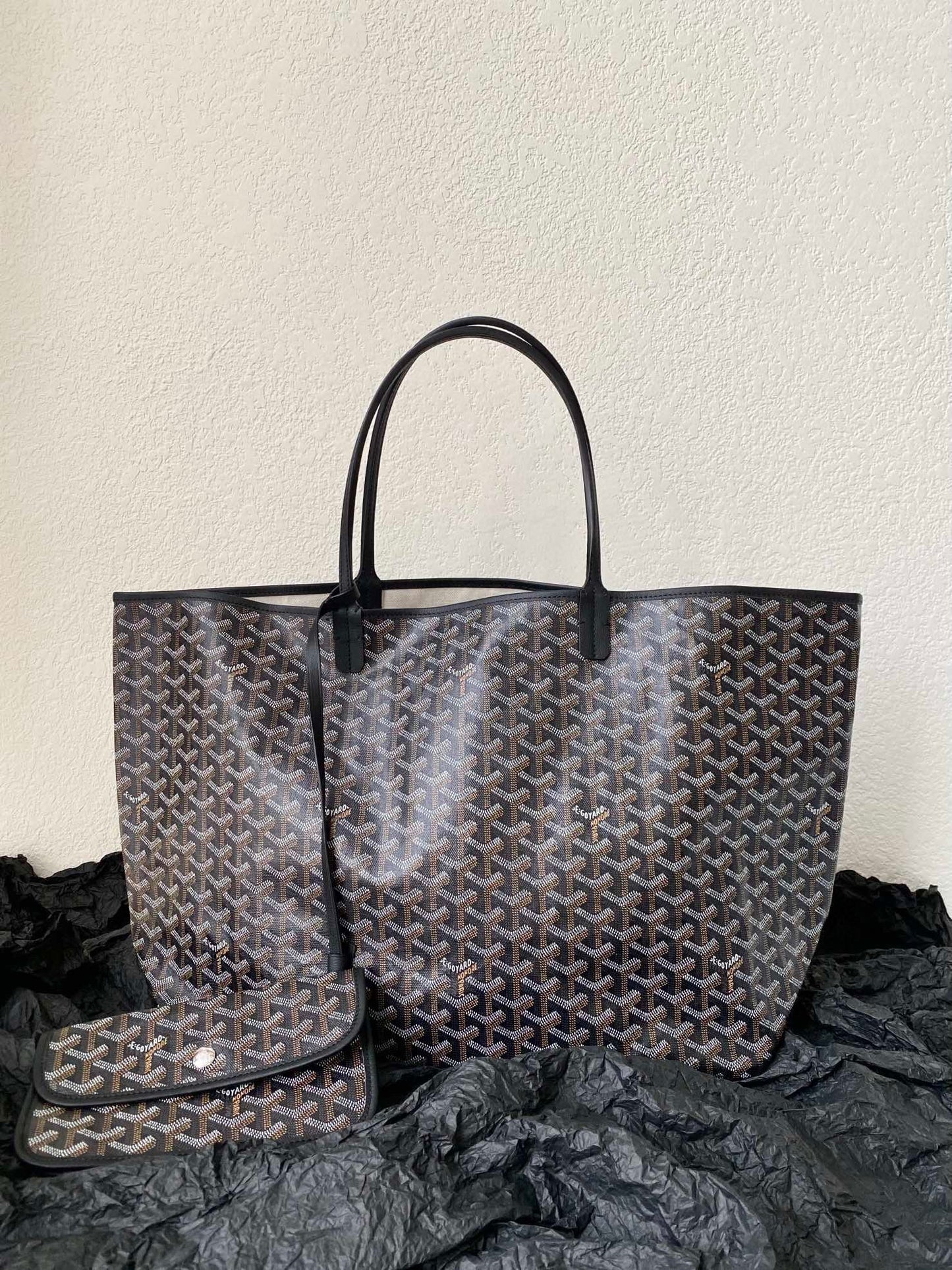 SAINT LOUIS GM 40CM BLACK CANVAS Amelia