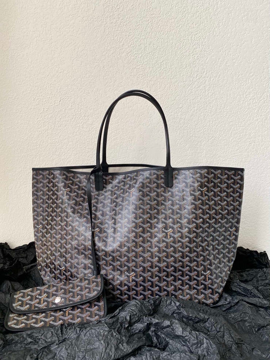 SAINT LOUIS GM 40CM BLACK CANVAS Amelia