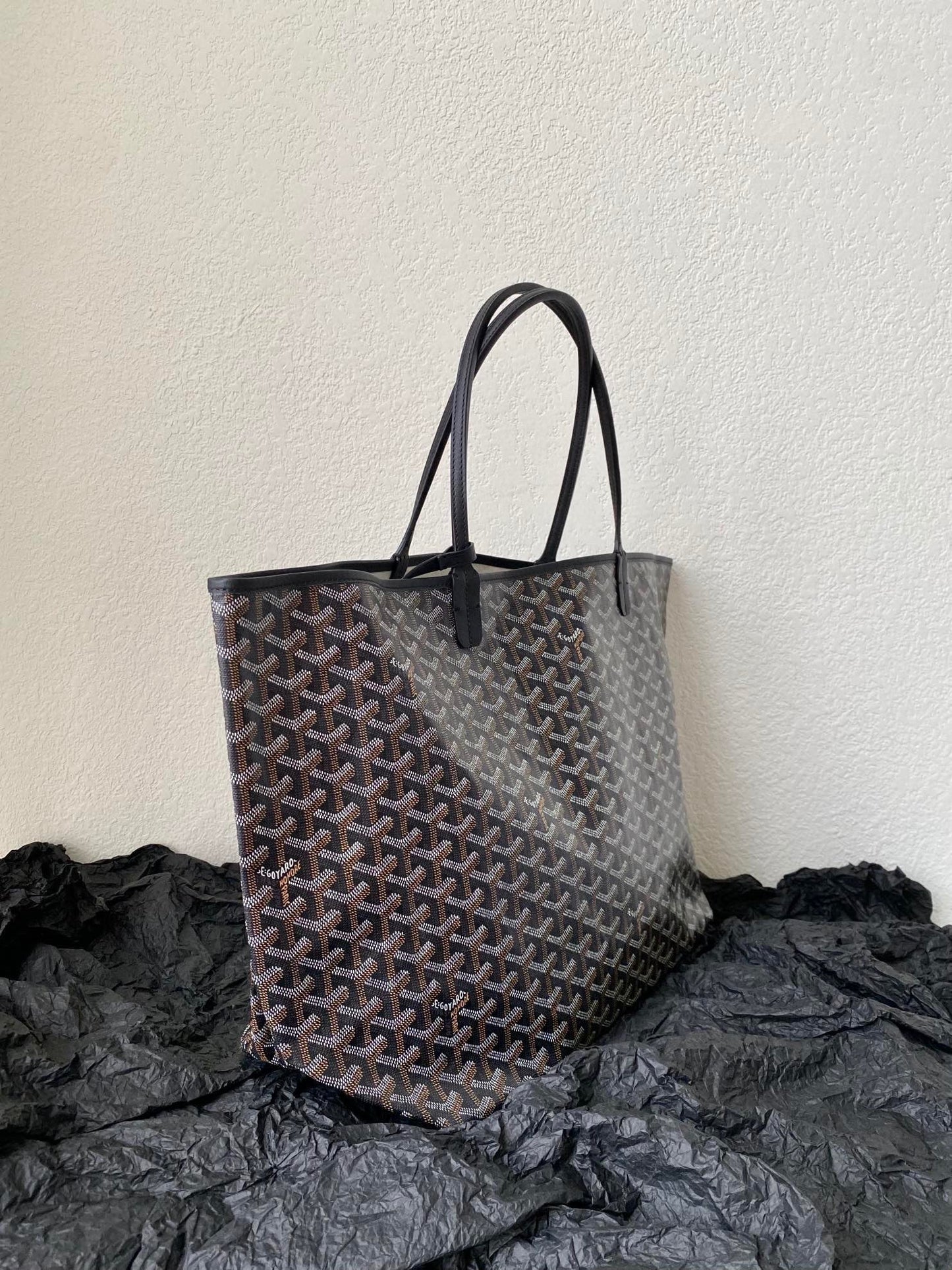 SAINT LOUIS GM 40CM BLACK CANVAS Amelia