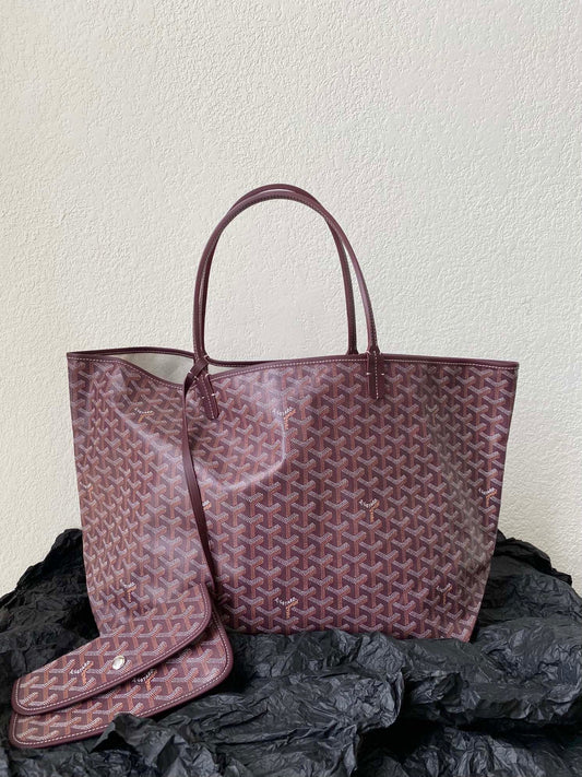 SAINT LOUIS GM 40CM BURGUNDY CANVAS Amelia Amelia