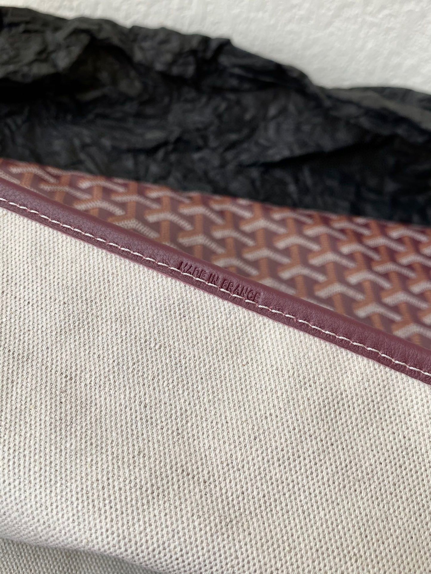 SAINT LOUIS GM 40CM BURGUNDY CANVAS Amelia Amelia
