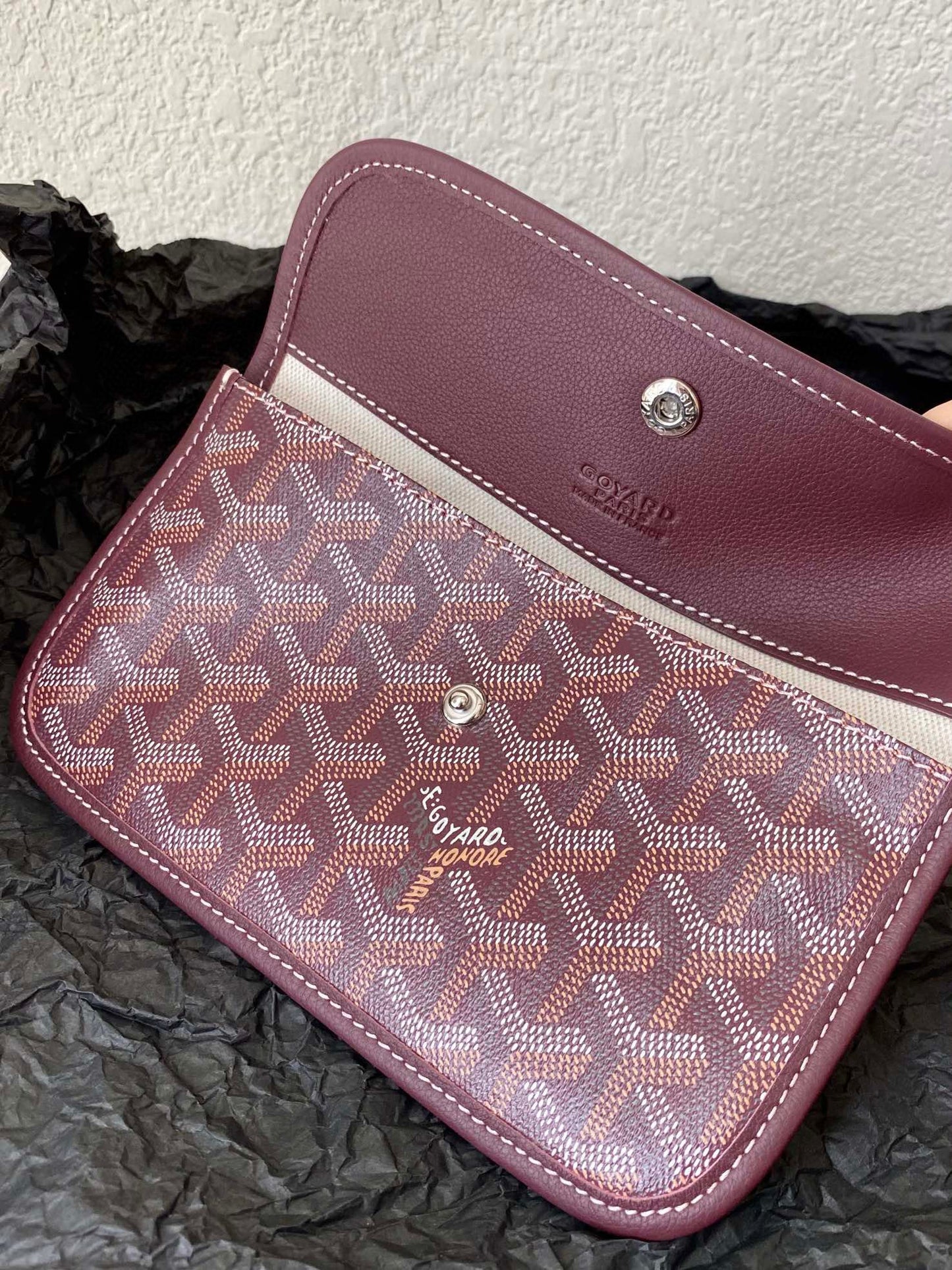 SAINT LOUIS GM 40CM BURGUNDY CANVAS Amelia Amelia