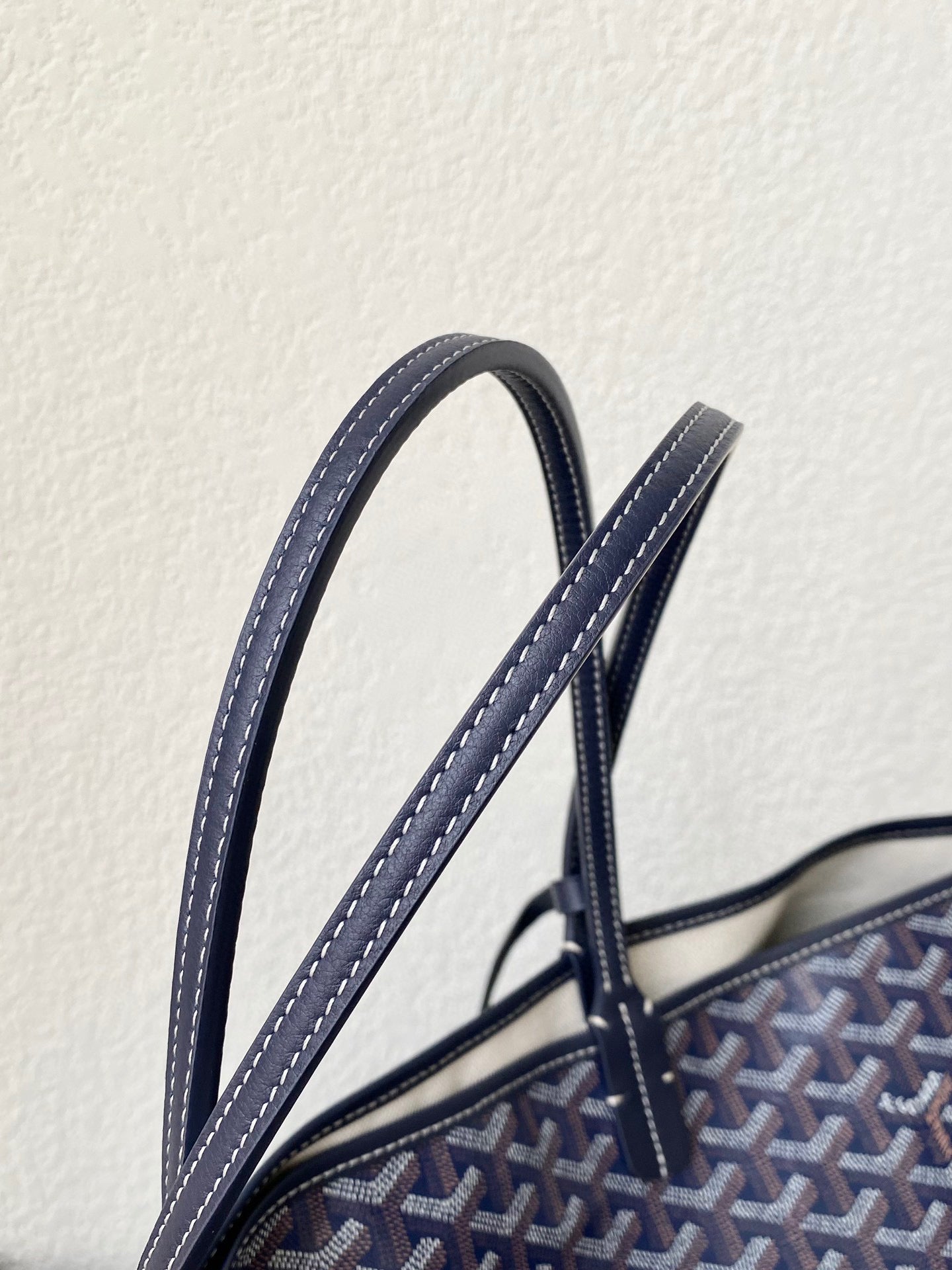 SAINT LOUIS GM 40CM NAVY BLUE CANVAS Amelia
