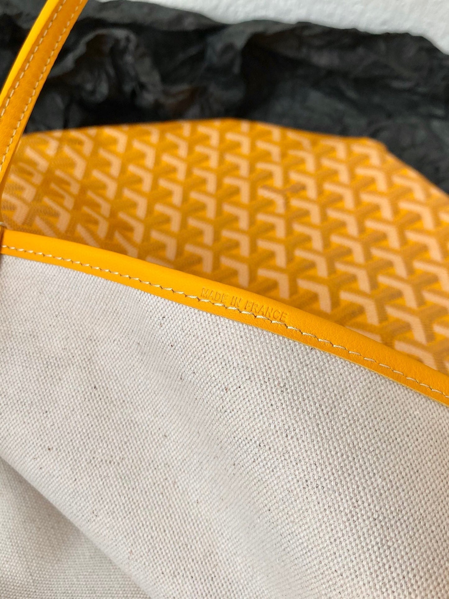 SAINT LOUIS GM 40CM YELLOW CANVAS Amelia Amelia
