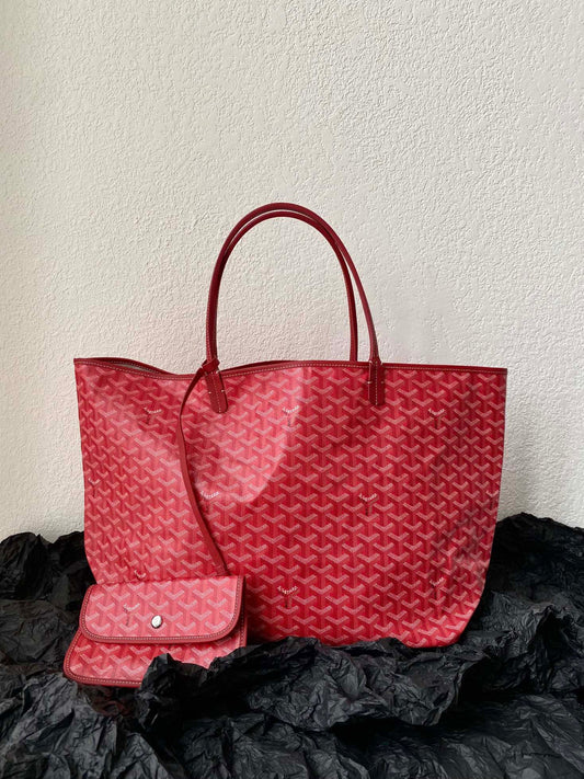 SAINT LOUIS GM 40CM RED CANVAS Amelia