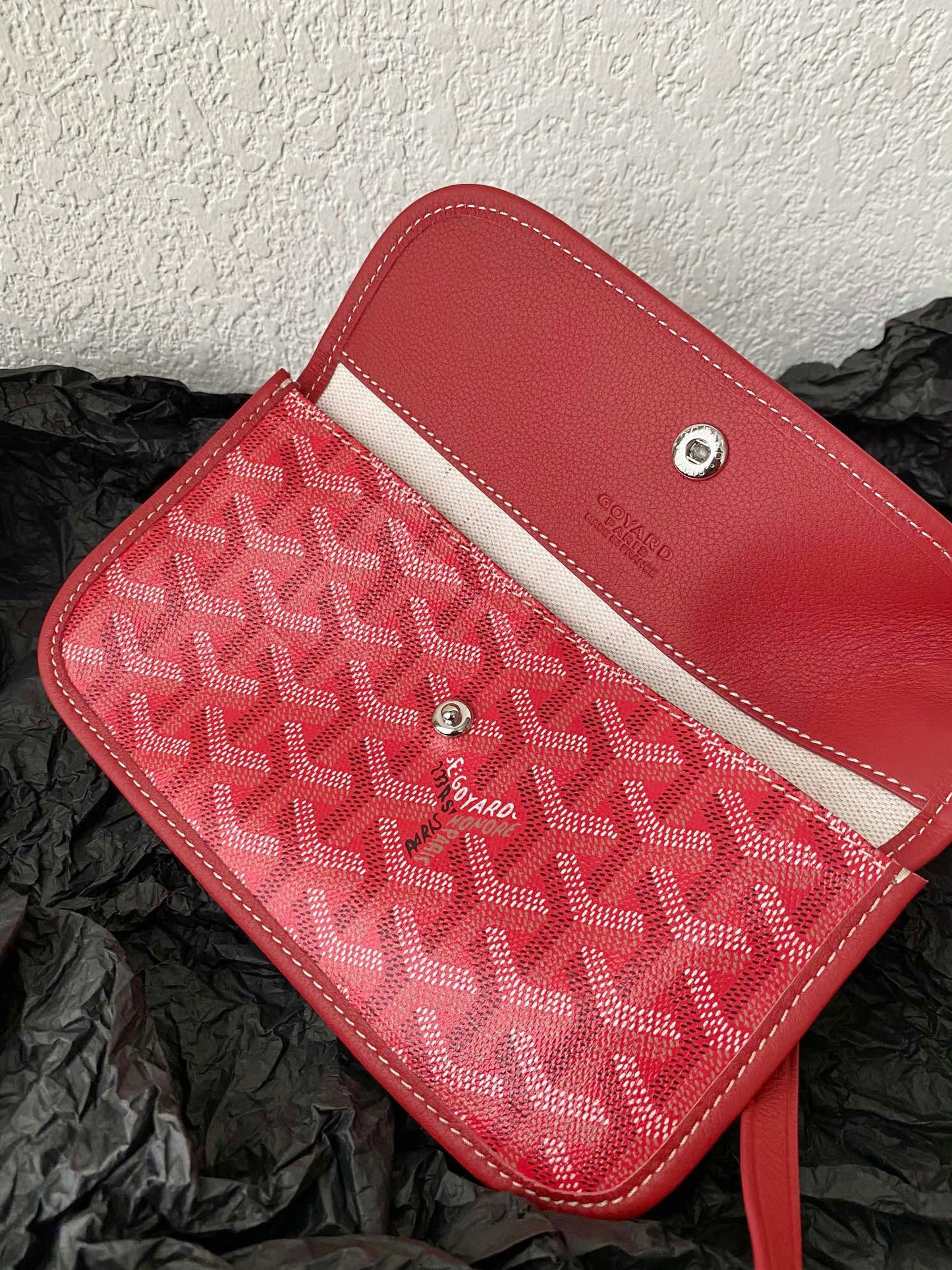 SAINT LOUIS GM 40CM RED CANVAS Amelia
