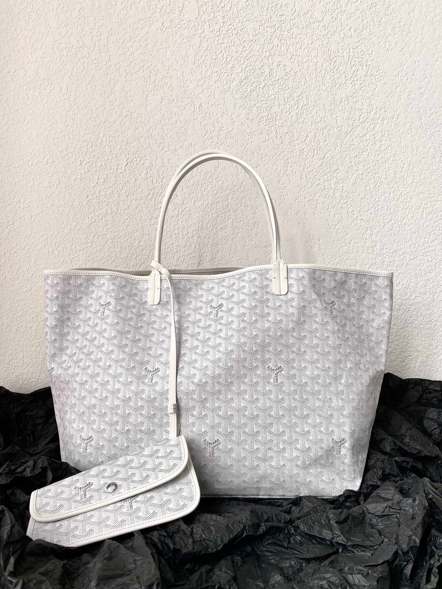 SAINT LOUIS GM 40CM WHITE CANVAS Amelia Amelia