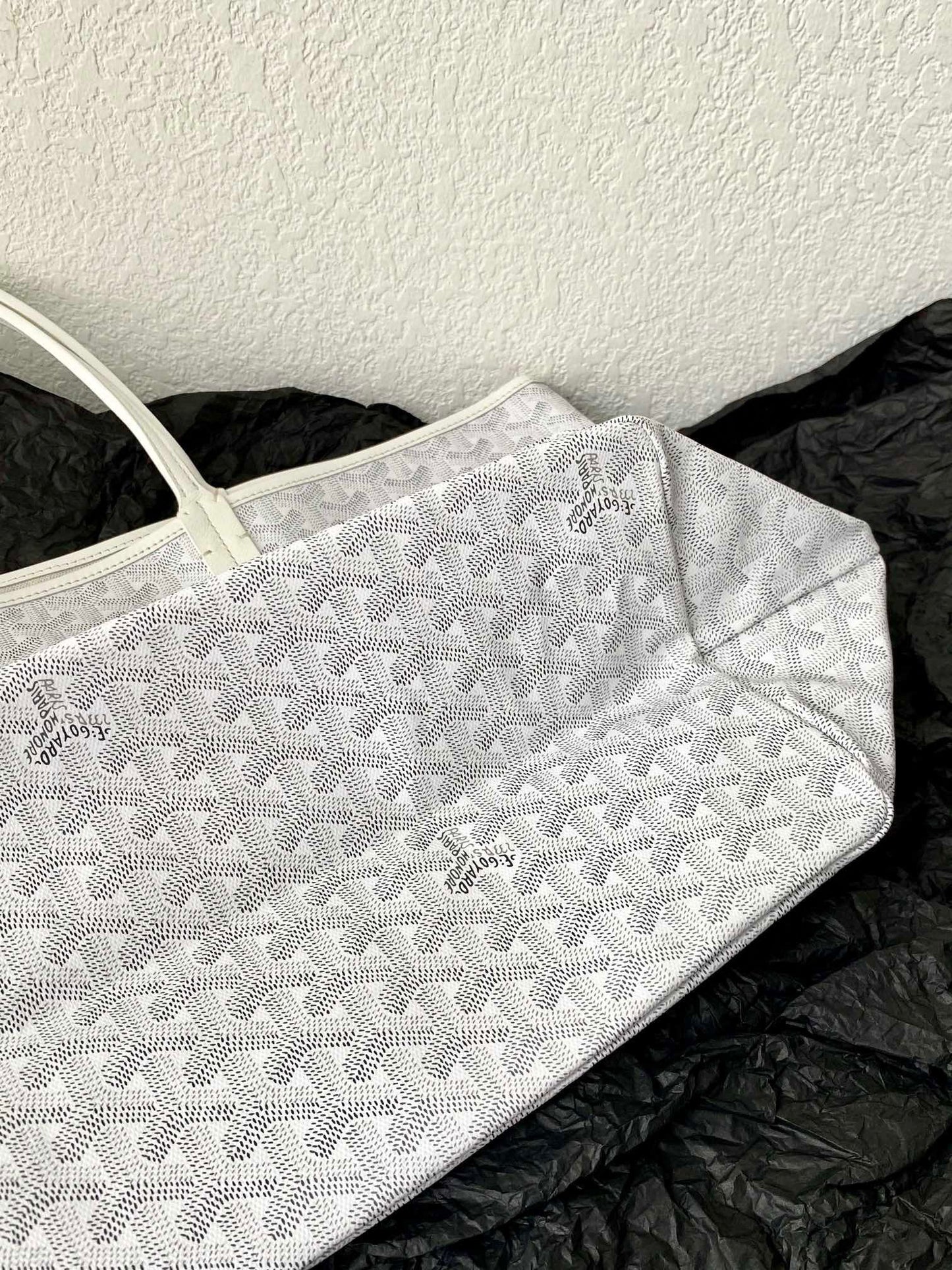 SAINT LOUIS GM 40CM WHITE CANVAS Amelia