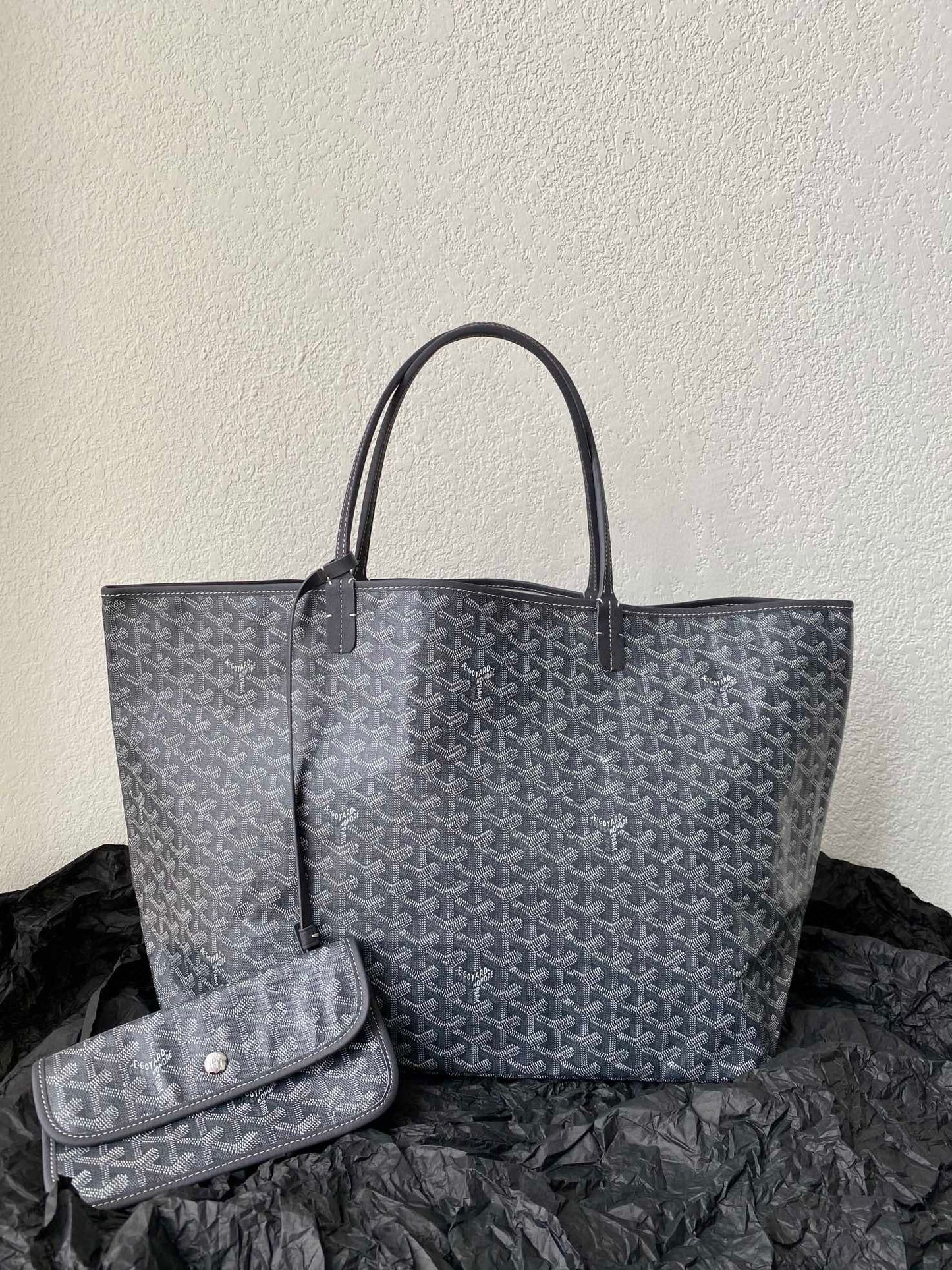 SAINT LOUIS GM 40CM GREY CANVAS Amelia