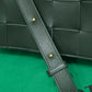 CASSETTE 23 IN DARK GREEN CALFSKIN