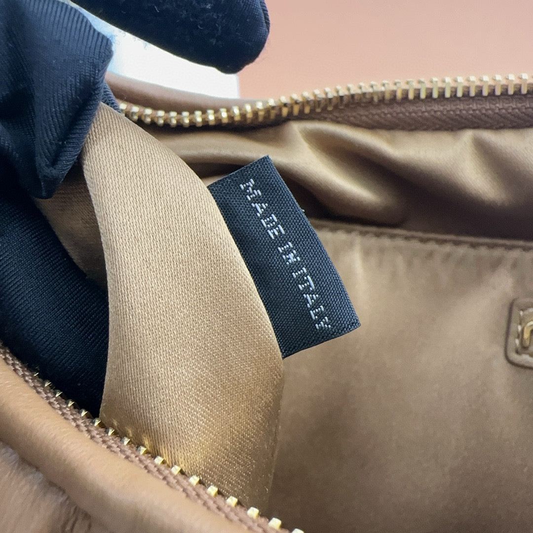 WANDER MATELASSE 29 BAG IN BROWN LAMBSKIN Amelia Bags