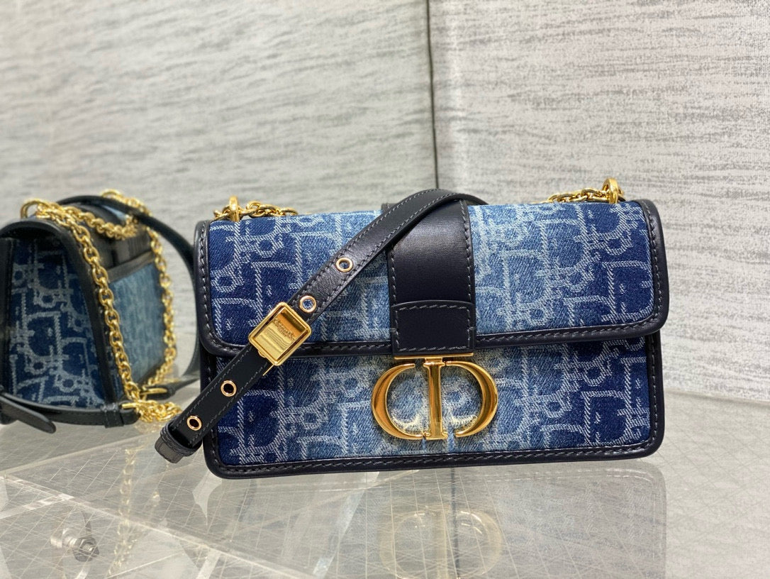 MONTAIGNE 21 BLUE JEAN EMBROIDERY Amelia