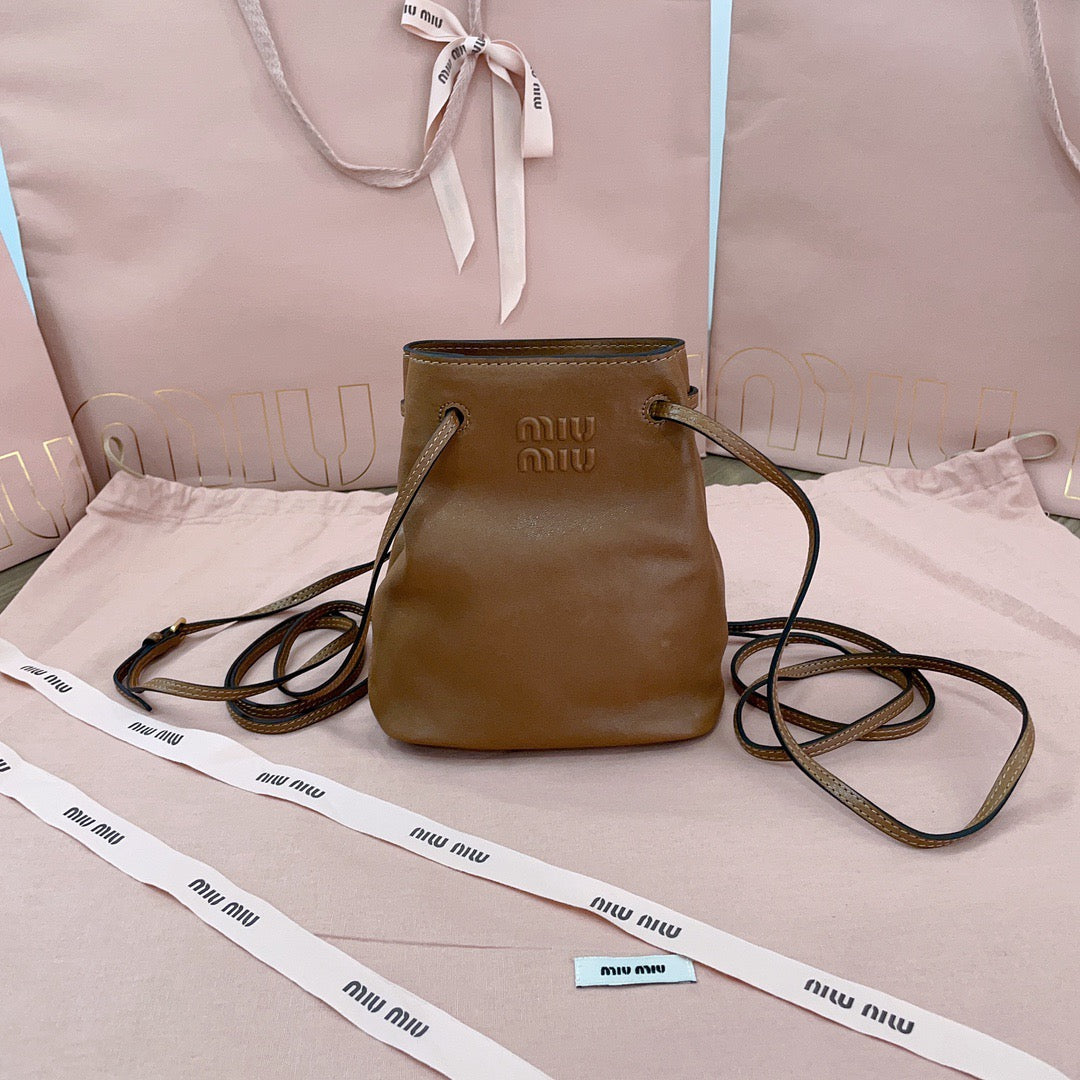MINI BAG 17 IN BROWN CALFSKIN Amelia