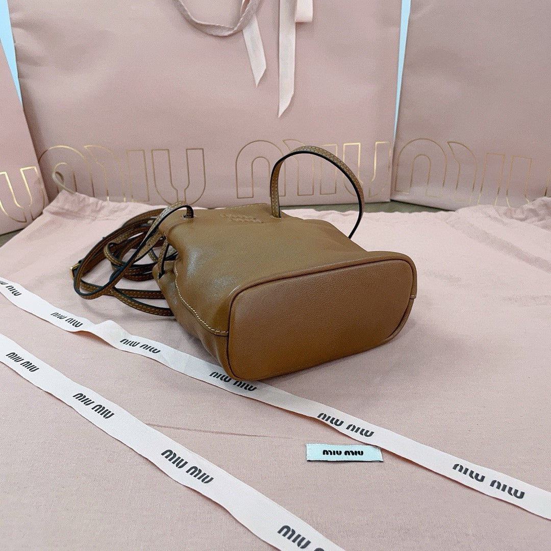 MINI BAG 17 IN BROWN CALFSKIN Amelia