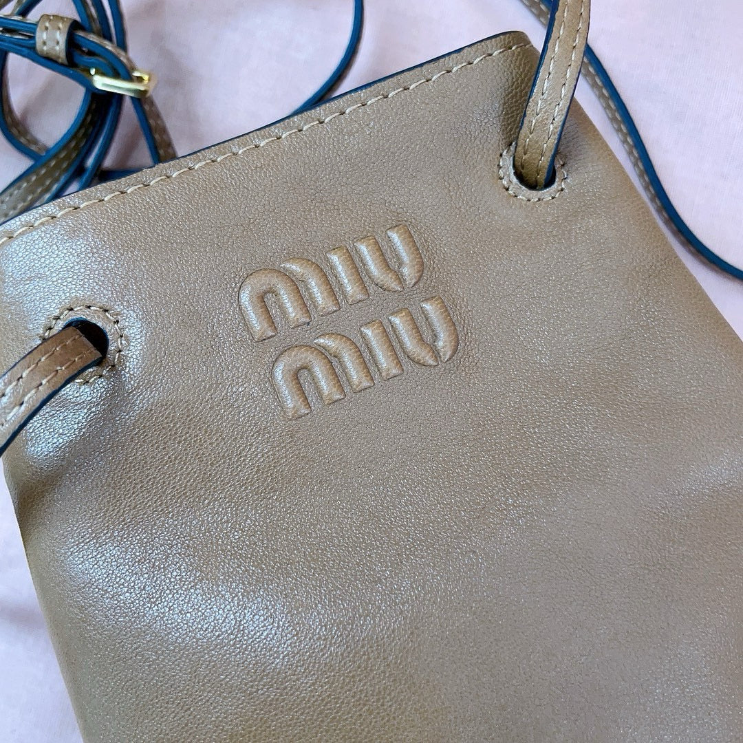 MINI BAG 17 IN BROWN CALFSKIN