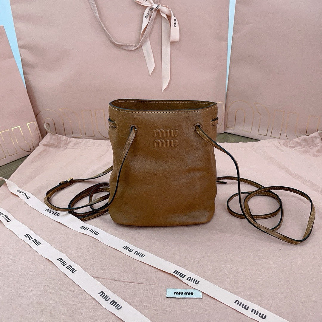 MINI BAG 17 IN BROWN CALFSKIN Amelia