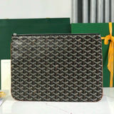 SENAT POCHETTE IN NAVY BLUE GOYARDINE CANVAS Amelia Amelia