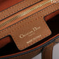 SADDLE BAG 25 WITH STRAP GOLD GRAINED CALFSKIN GHW Amelia