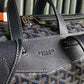 CISALPIN BACKPACK 43 IN NAVY BLUE GOYARDINE CANVAS AND CALFSKIN Amelia