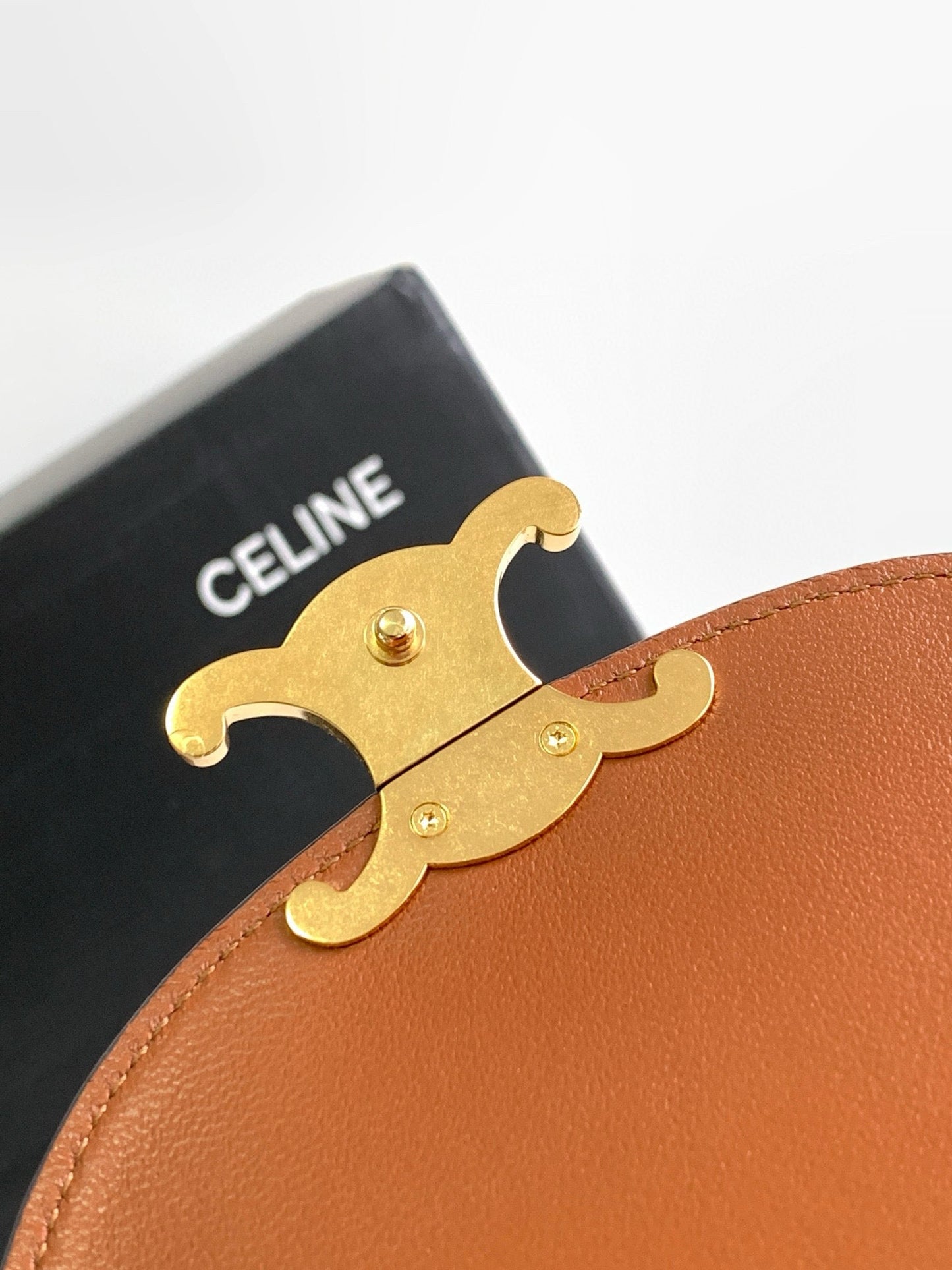 MINI BESACE CLEA 15 IN BROWN TEXTILE AND CALFSKIN Amelia