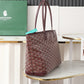 SAINT LOUIS MM 30CM BURGUNDY CANVAS Amelia Bags