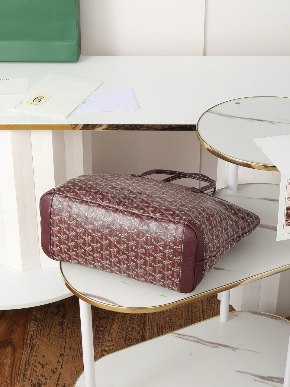 SAINT LOUIS MM 30CM BURGUNDY CANVAS Amelia Amelia