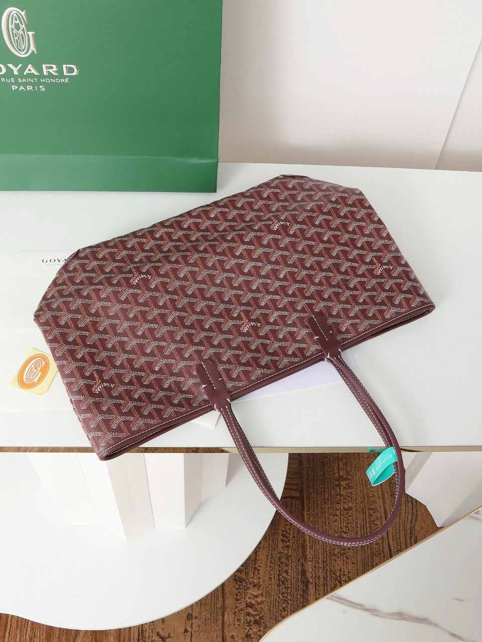 SAINT LOUIS MM 30CM BURGUNDY CANVAS Amelia