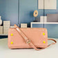 LADY BAG 24 BEIGE PATENT CALFSKIN GOLD HARDWARE
