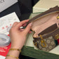 GUCCI OPHIDIA MINI BAG 15 IN BROWN GG CANVAS Amelia