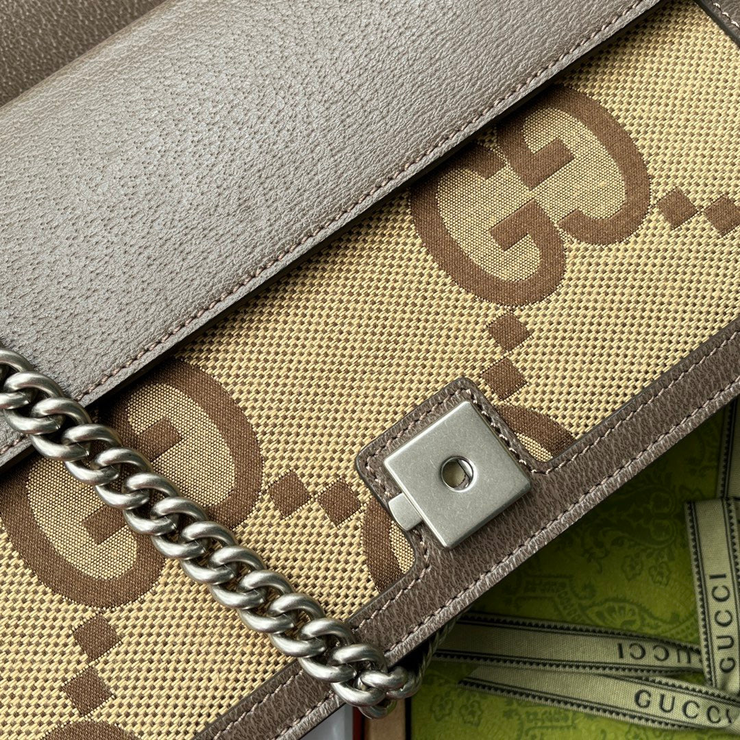 GUCCI DIONYSUS SHOULDER BAG 28 IN TAN BROWN CALFSKIN Amelia Amelia