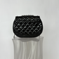 Chanel Patent Bubble Quilted Medium Calfskin Bag