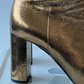 YSL Gold Logo Boot