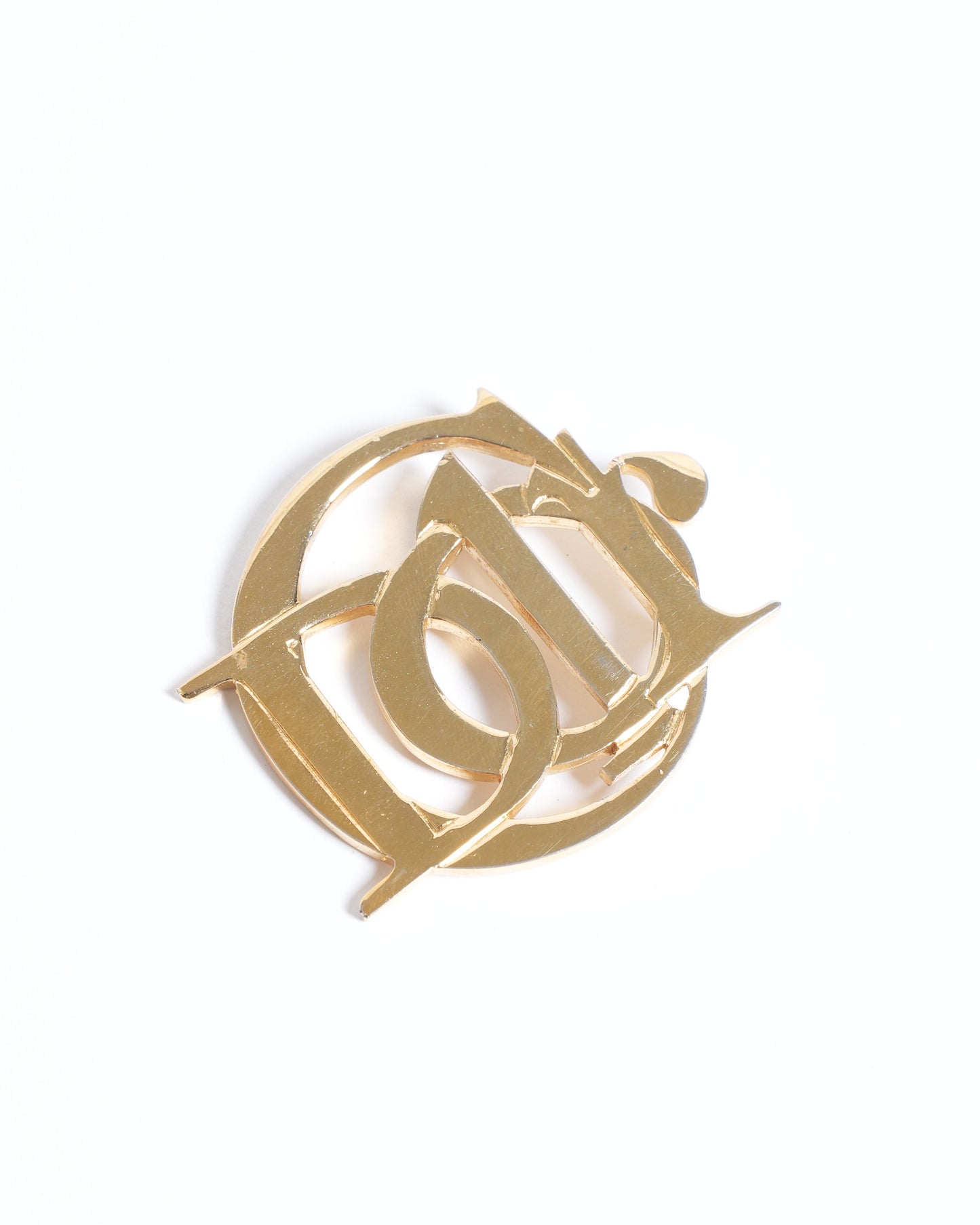 Christian Dior Made in Germany Gold Plated Brooch