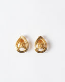 Chanel Gold Plated 1996 Earrings