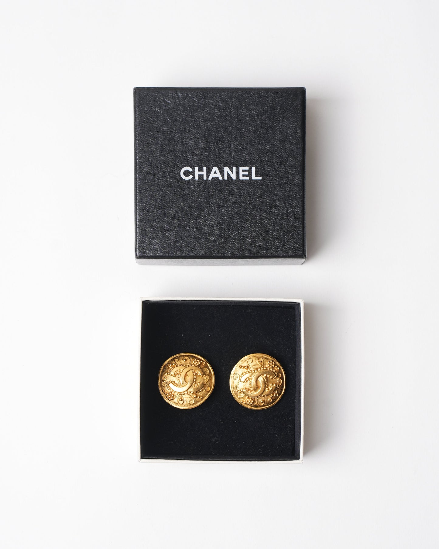 Chanel Gold Plated 1996 Earring