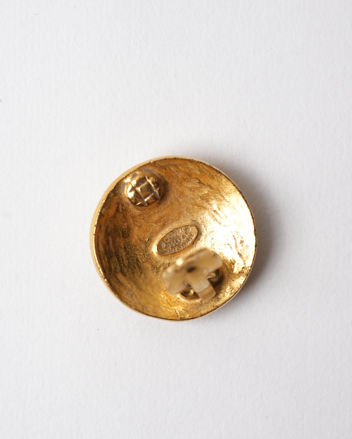 Chanel Gold Plated 1996 Earring