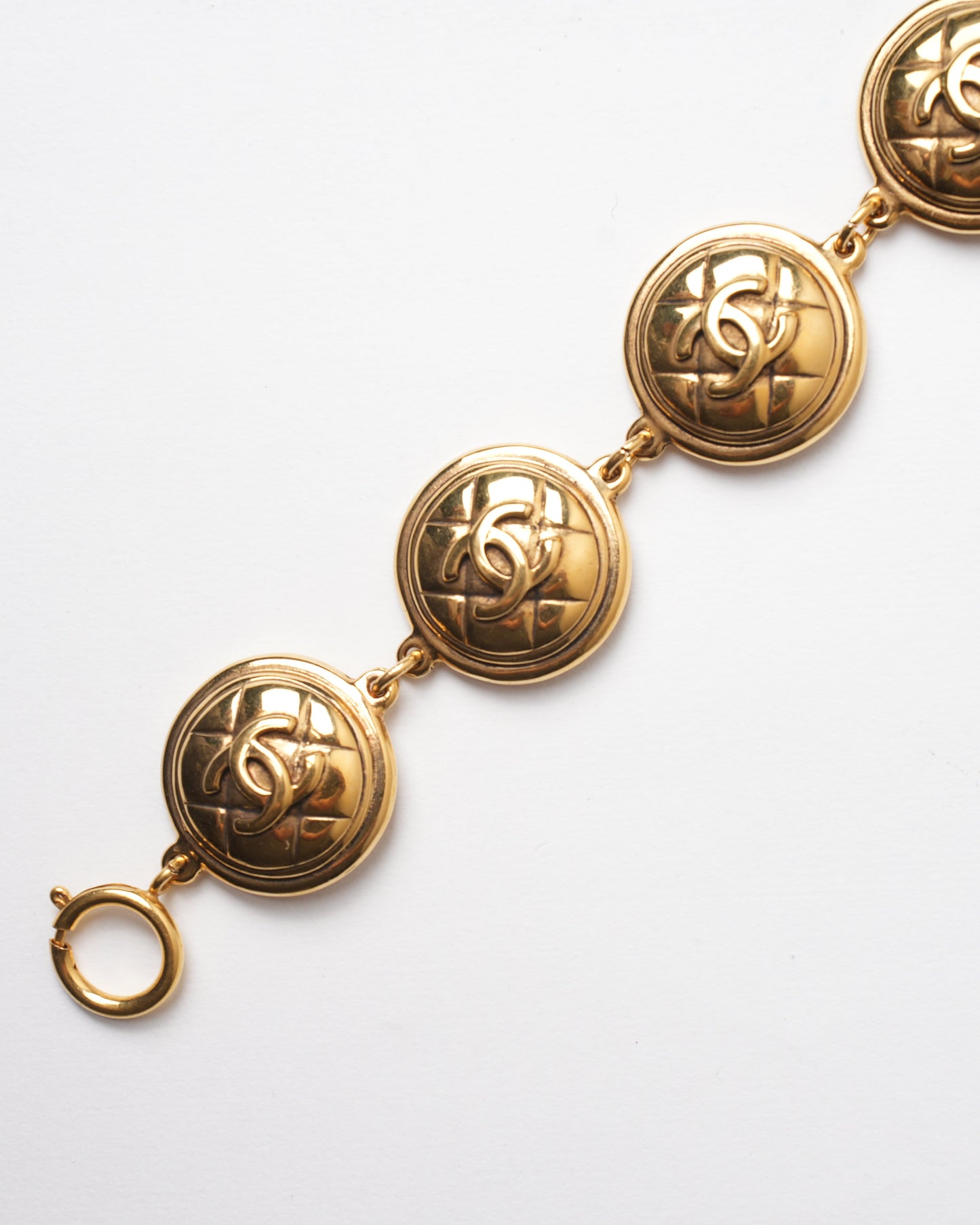 Chanel Gold Plated Bracelet
