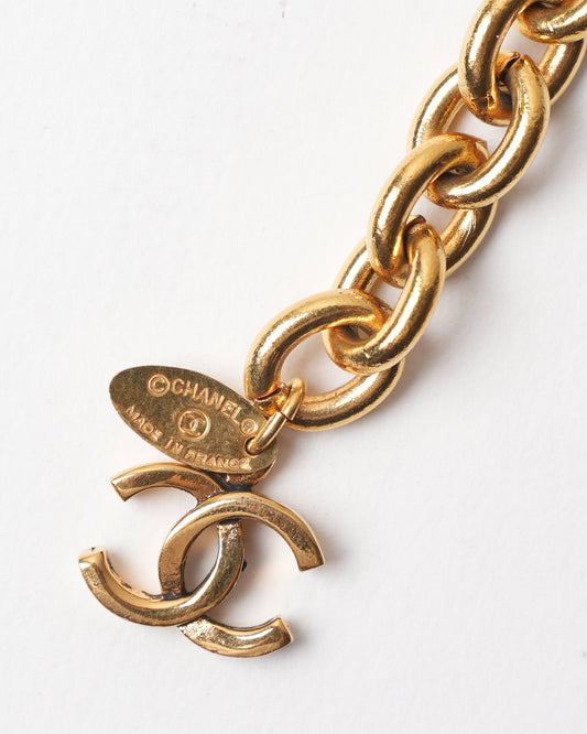 Chanel Gold Plated Bracelet