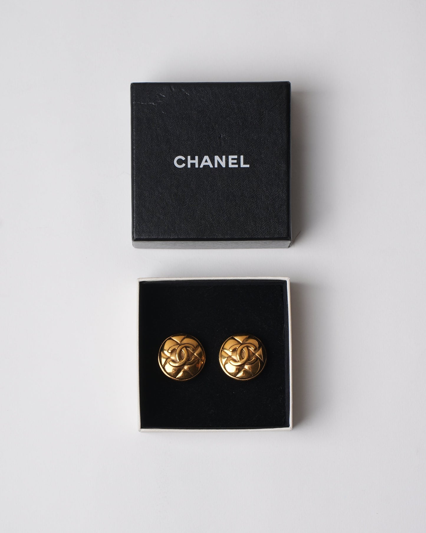 Chanel Gold Plated 1990's Earring