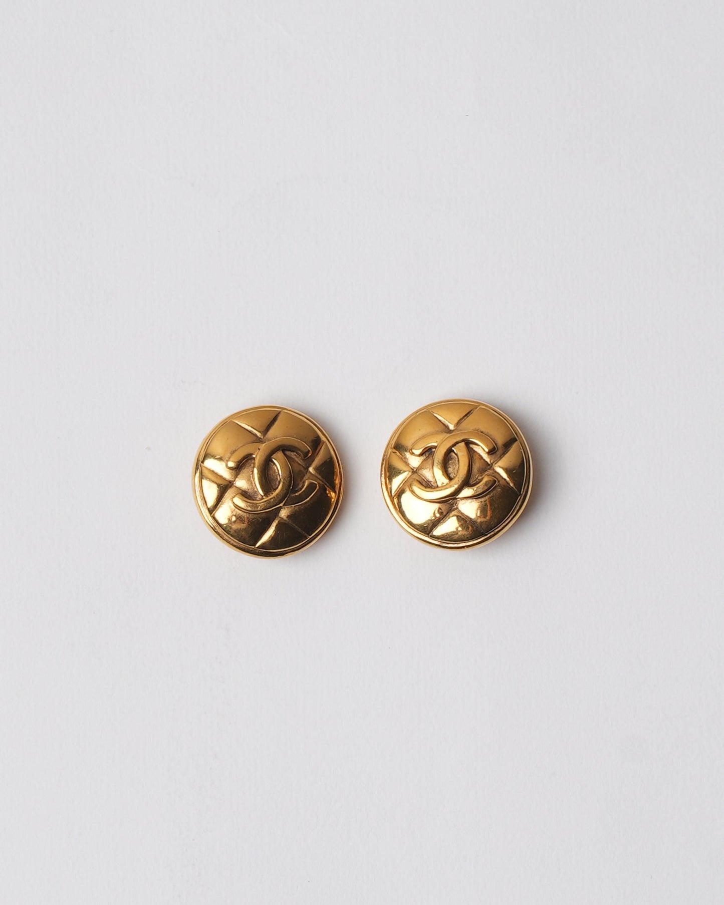 Chanel Gold Plated 1990's Earring