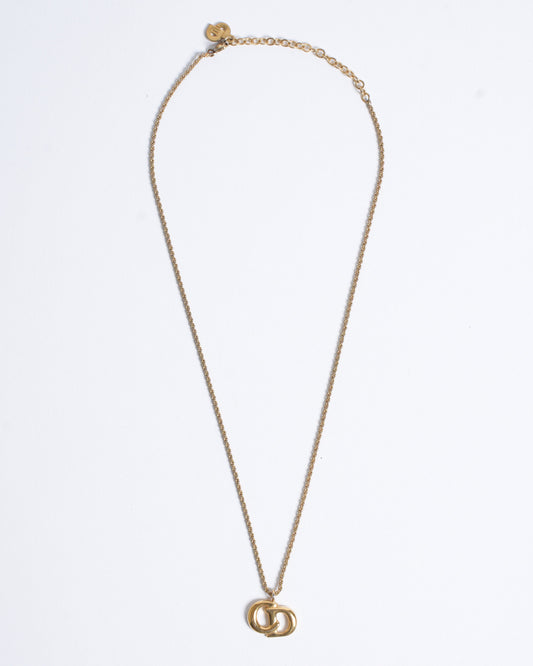 Christian Dior Made In Germany Gold Plated Necklace