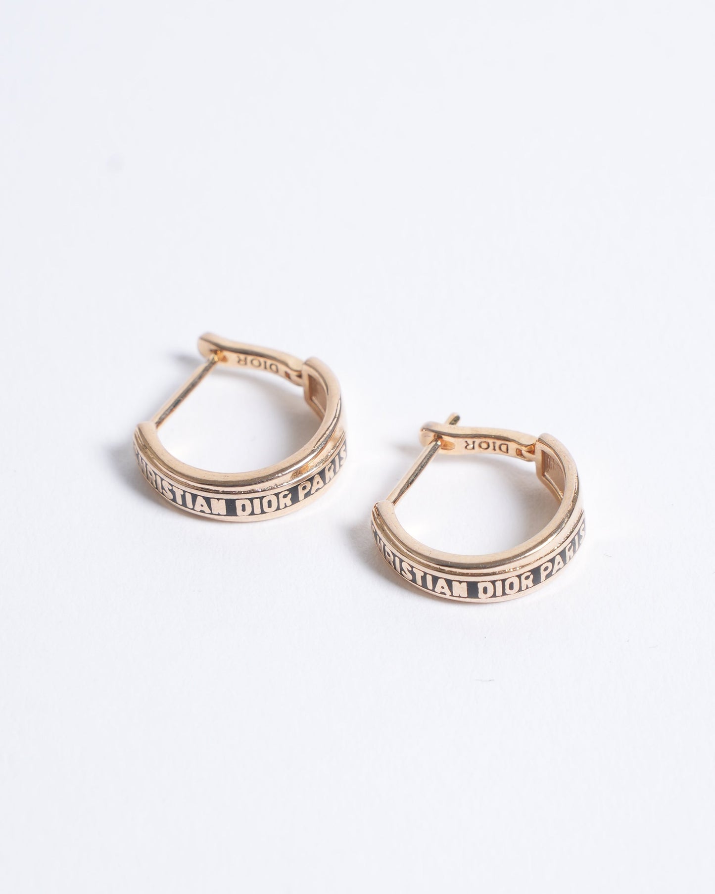Christian Dior Gld Plated Earrings Made In Germany