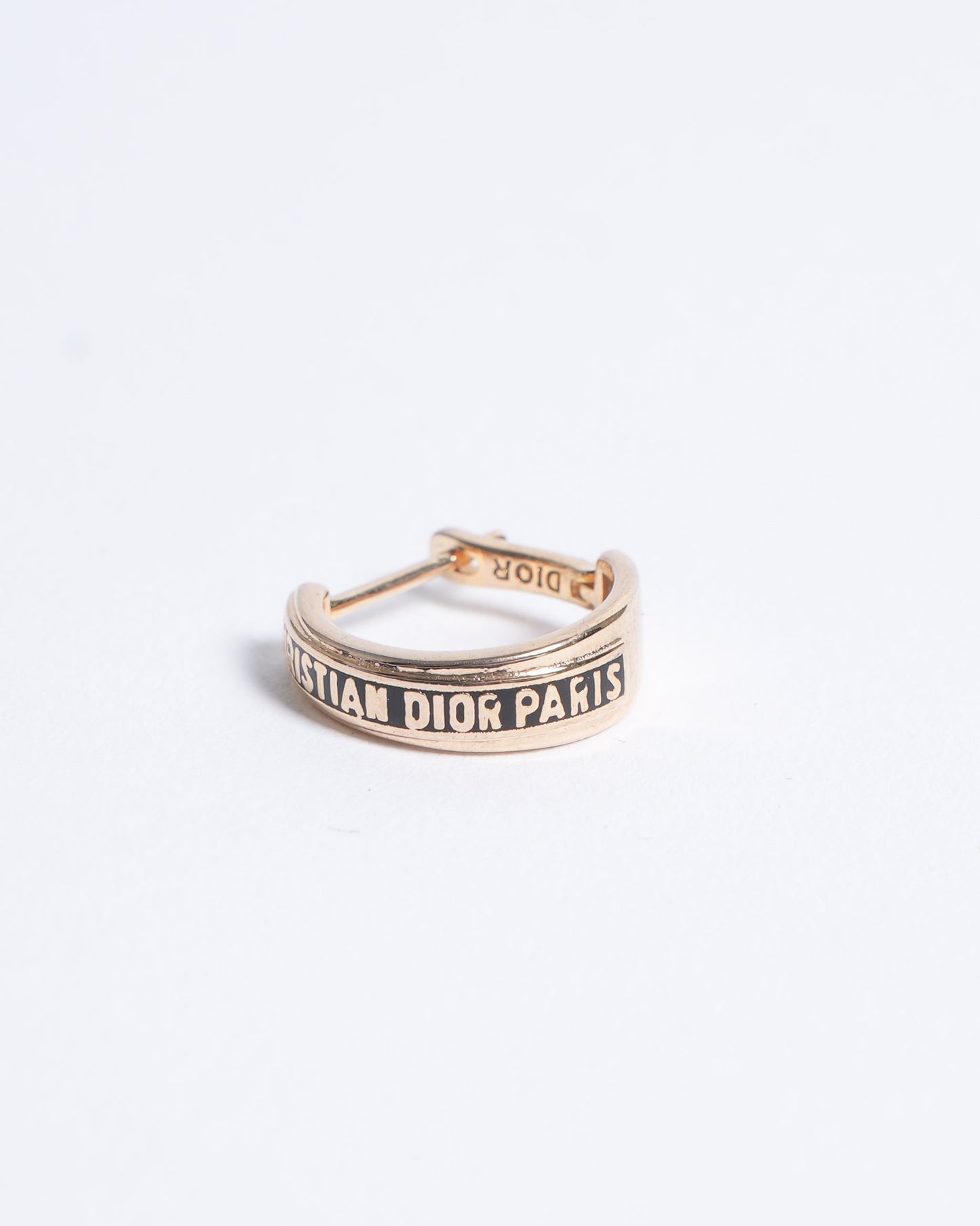 Christian Dior Gld Plated Earrings Made In Germany