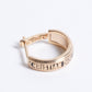 Christian Dior Gld Plated Earrings Made In Germany