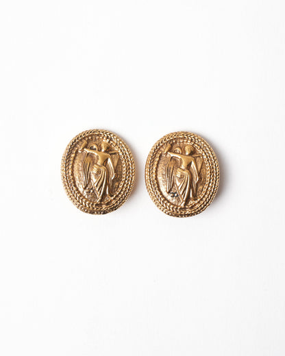 Chanel Gold Plated 1994 Earring